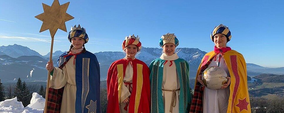 Foto: KJS Salzburg, Pfarre Adnet Sternsingergruppe